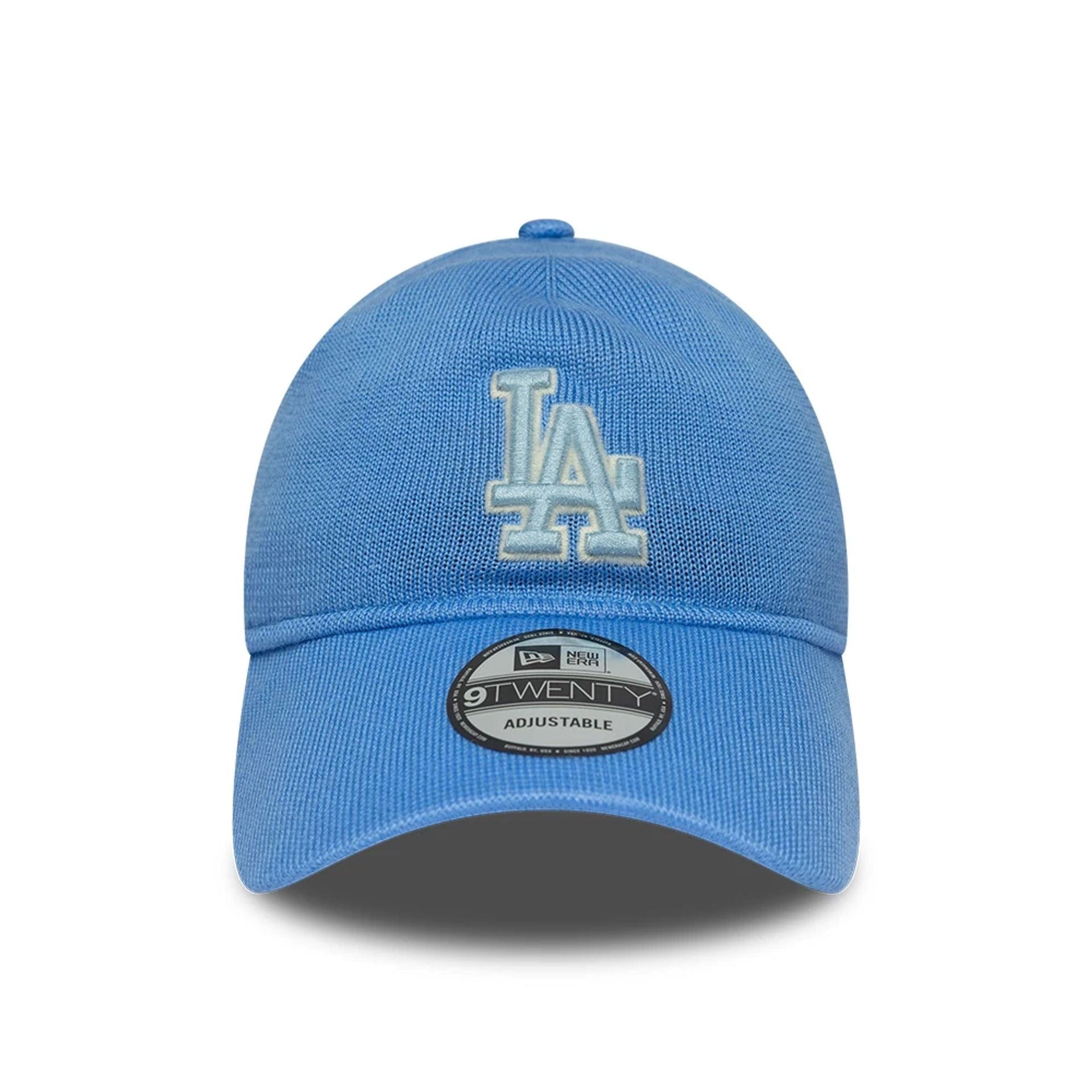 Pictured is this MLB Merino Wool LA Dodgers 9TWENTY cap in pastel blue. 2
