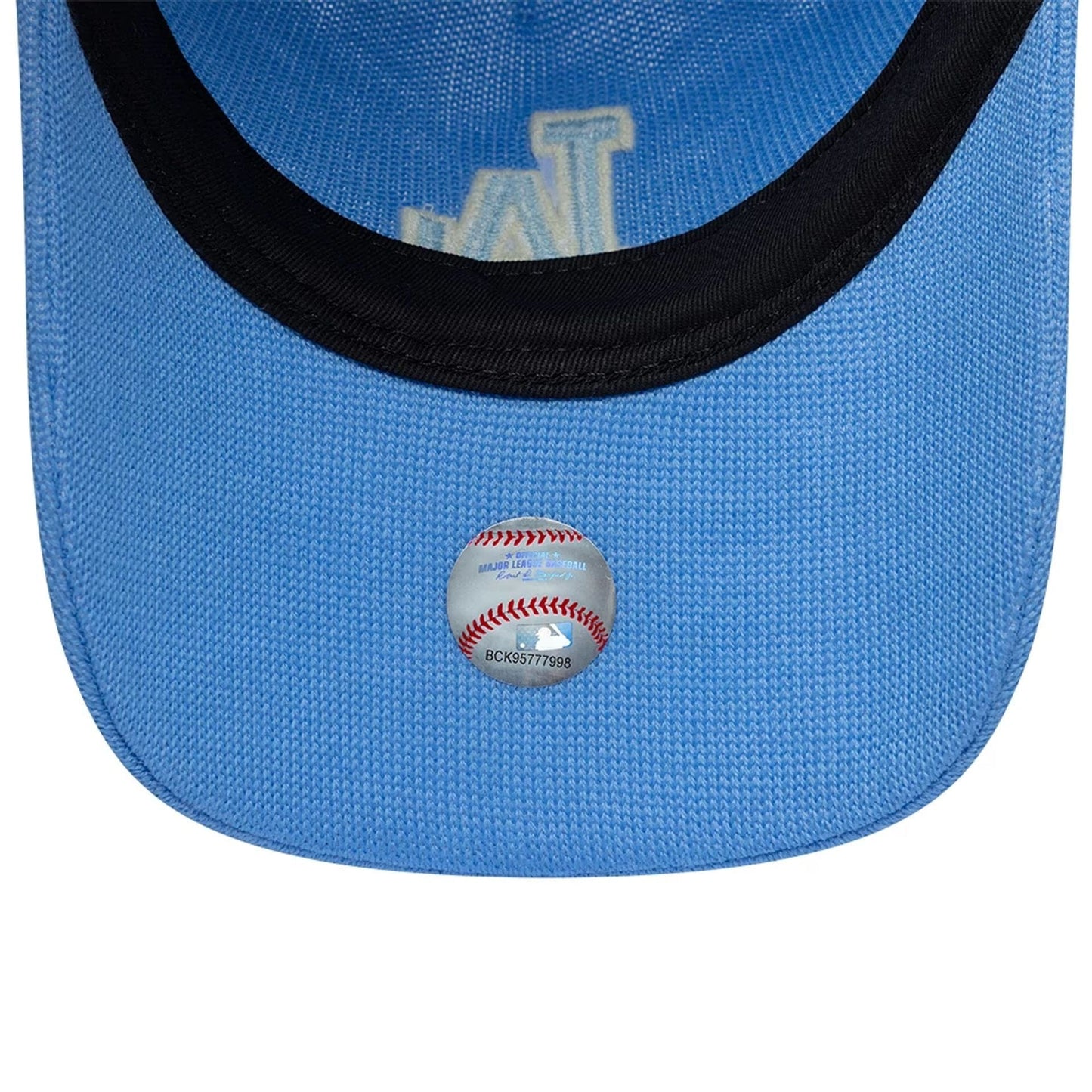 Pictured is this MLB Merino Wool LA Dodgers 9TWENTY cap in pastel blue. 7