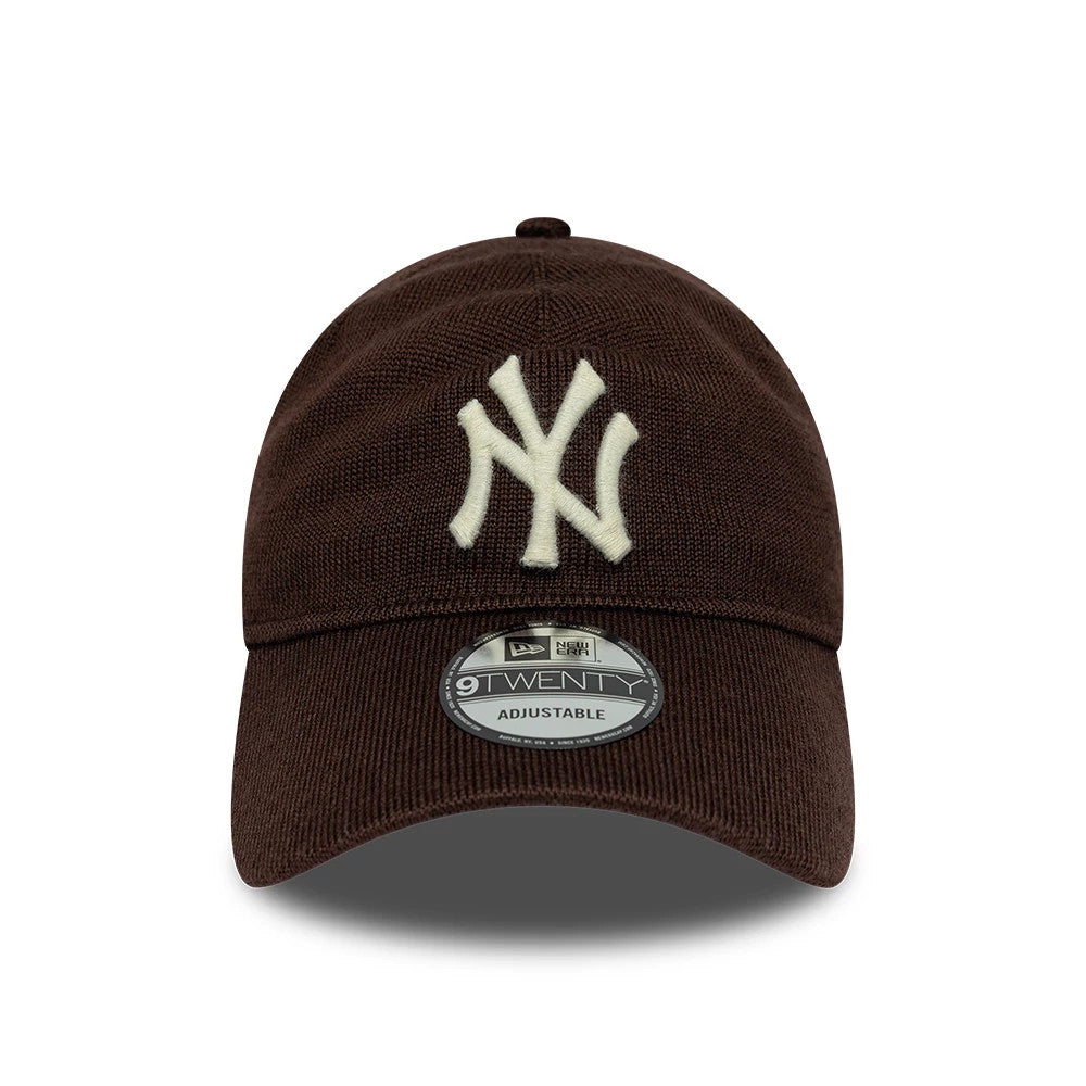 Pictured is this MLB Merino Wool New York Yankees 9TWENTY cap in dark brown. 2