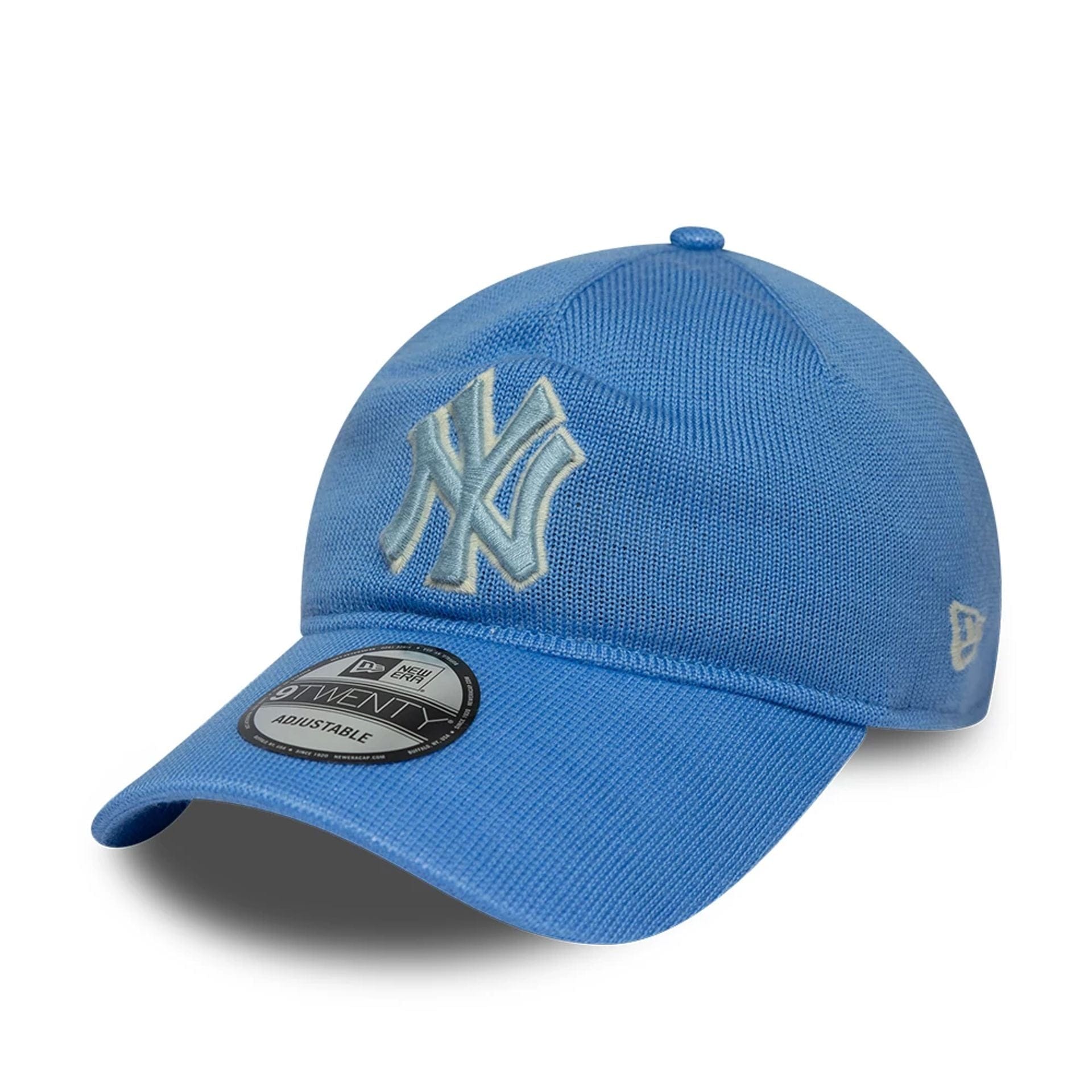 Pictured is this MLB Merino Wool New York Yankees 9TWENTY cap in pastel blue. 1