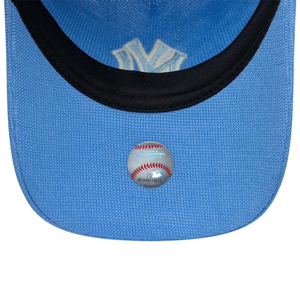 Pictured is this MLB Merino Wool New York Yankees 9TWENTY cap in pastel blue. 7