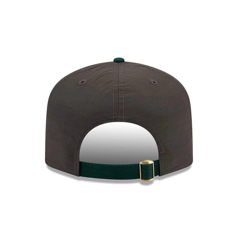 Pictured is this MLB Nylon Athletics 19TWENTY cap in Black. 7