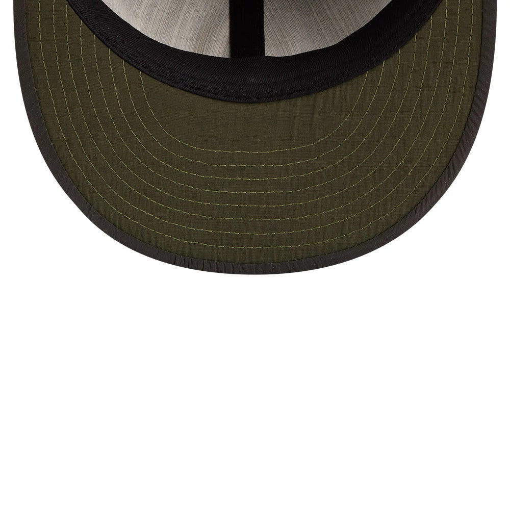Pictured is this MLB Nylon San Diego Padres Retro Crown 9FIFTY cap in black. 7
