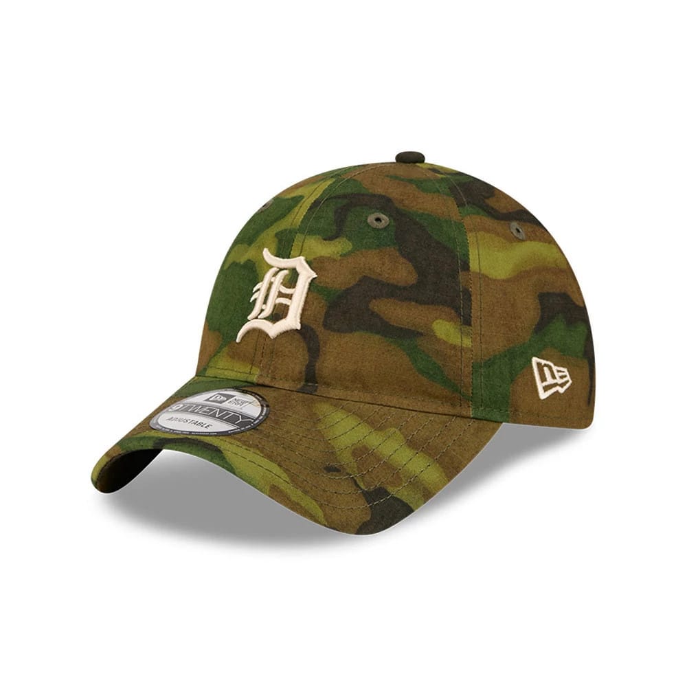 Pictured is this MLB Ripstop Detroit Tigers 9TWENTY cap in camo. 1