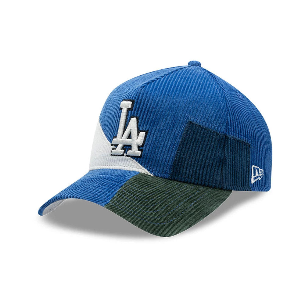 Pictured is this MLB Patchwork LA Dodgers 9FORTY A-Frame cap in dark blue. 4