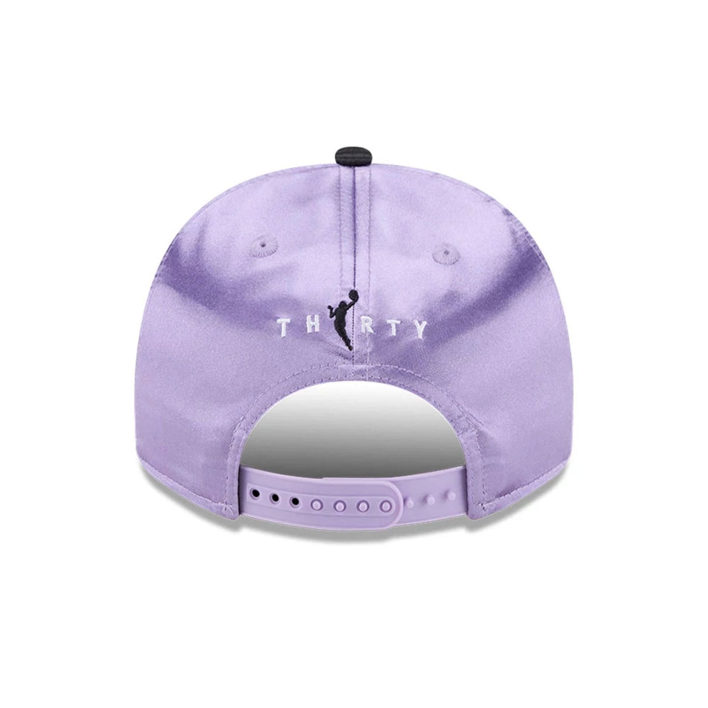Pictured is this WNBA Draft 2026 Golden State Valkyries 9FIFTY A-Frame Snapback cap in pastel purple. 7