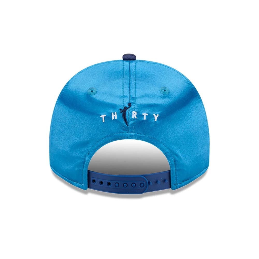Pictured is this WNBA Draft 2026 Minnesota Lynx 9FIFTY A-Frame Snapback cap in blue. 7
