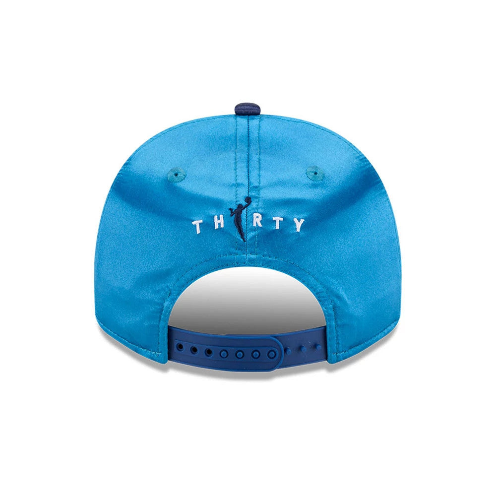 Pictured is this WNBA Draft 2026 Minnesota Lynx 9FIFTY A-Frame Snapback cap in blue. 7