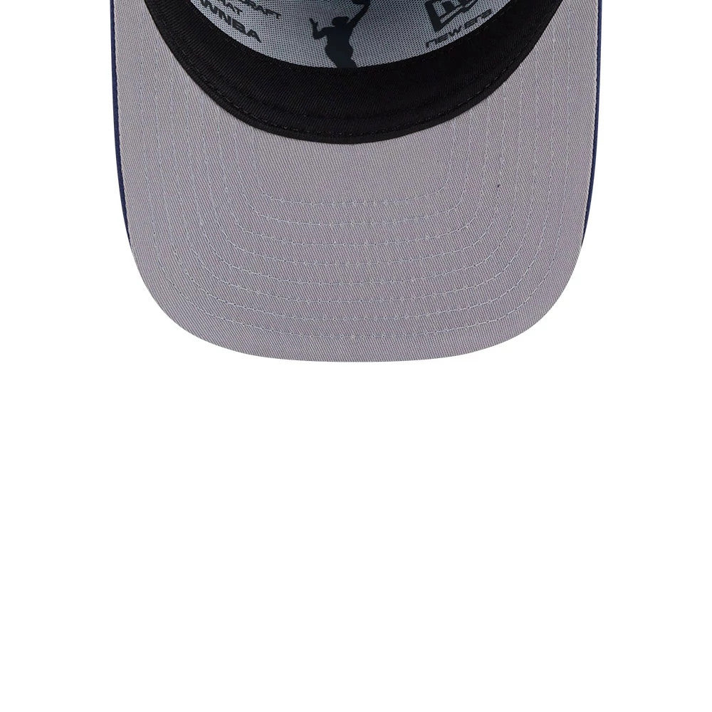 Pictured is this WNBA Draft 2026 Minnesota Lynx 9FIFTY A-Frame Snapback cap in blue. 2