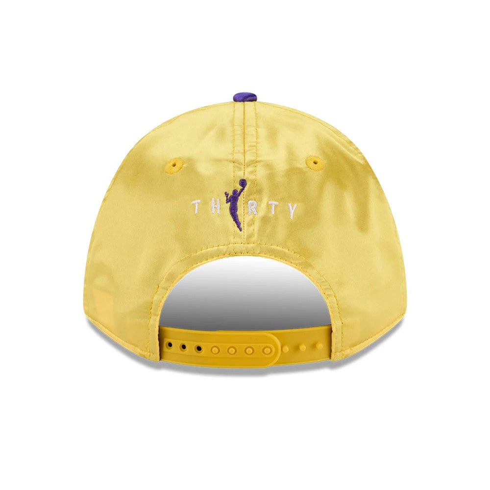 Pictured is this WNBA Draft 2026 Los Angeles Sparks 9FORTY M-Crown cap in yellow. 7