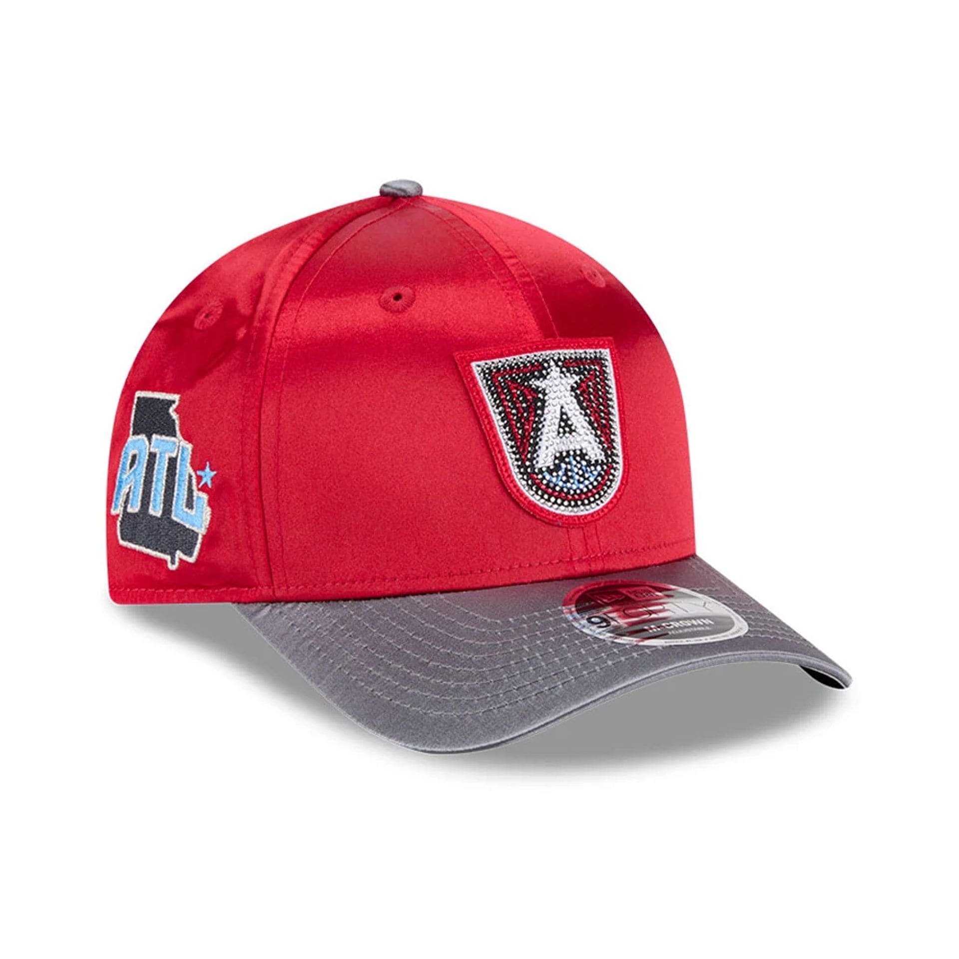 Pictured is this WNBA Draft 2026 Atlanta Dream 9FORTY M-Crown cap in red. 1
