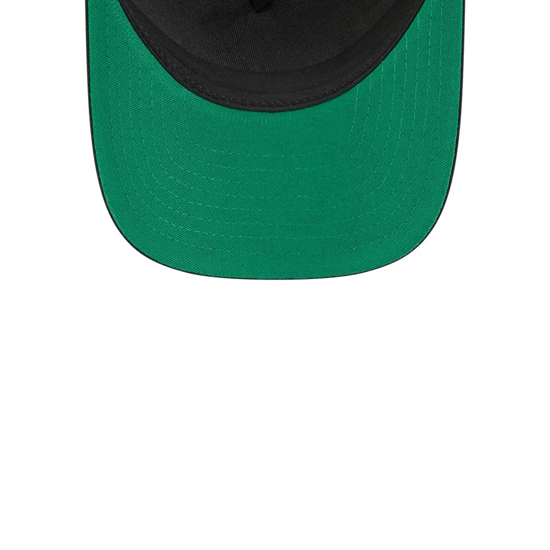 Pictured is this NHL Stanley Cup Champions Chicago Blackhawks 9FORTY M-Crown A-Frame Trucker Adjustable cap in black. 2