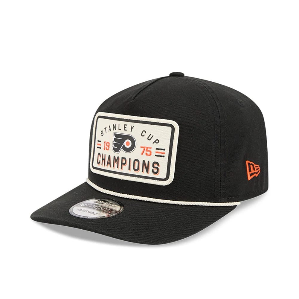 Pictured is this NHL Stanley Cup Champions Philadelphia Flyers 19TWENTY Adjustable cap in black. 4