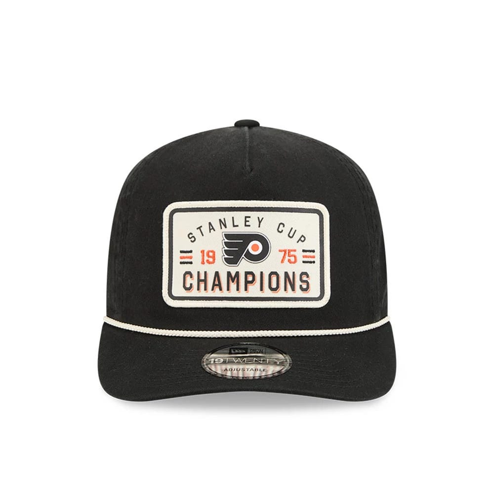 Pictured is this NHL Stanley Cup Champions Philadelphia Flyers 19TWENTY Adjustable cap in black. 3
