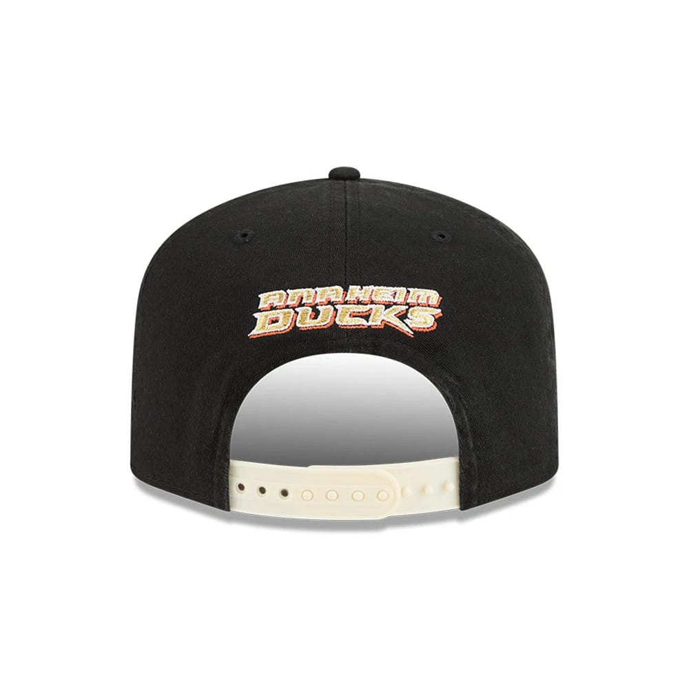 Pictured is this NHL Stanley Cup Champions Anaheim Ducks 19TWENTY Adjustable cap in Black. 4