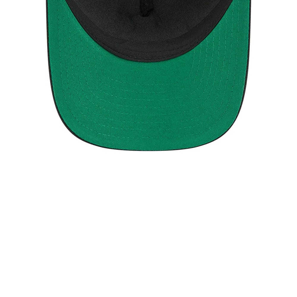 Pictured is this NHL Stanley Cup Champions LA Kings 9FORTY M-Crown A-Frame Trucker Adjustable cap in black. 2
