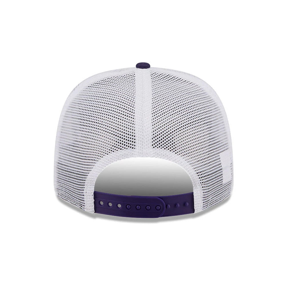 Pictured is this MiLB La Copa 2026 Brooklyn Cyclones 9SEVENTY Stretch Snap cap in purple. 7