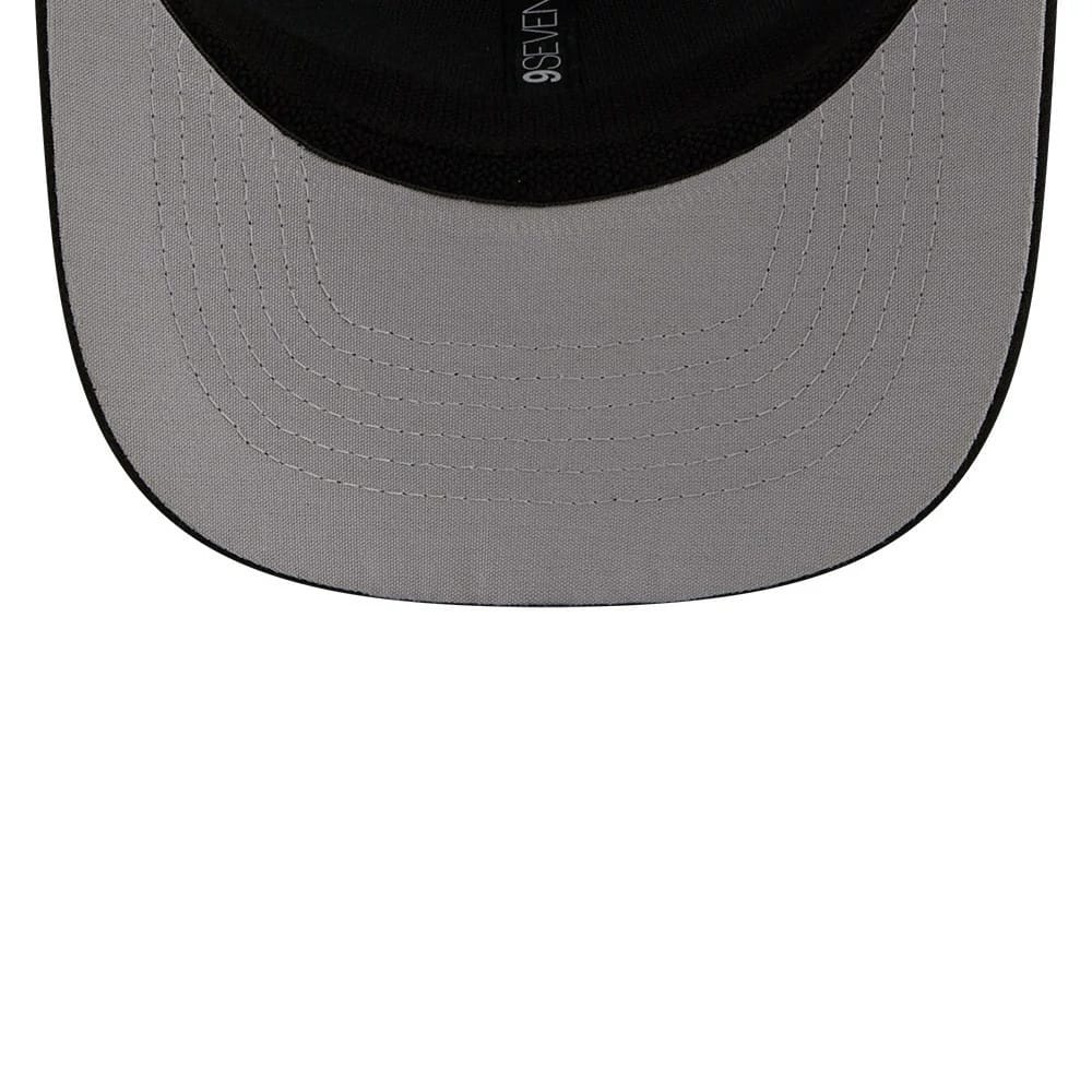 Pictured is this MiLB La Copa 2026 Fresno Grizzlies 9SEVENTY Stretch Snap cap in Black. 2