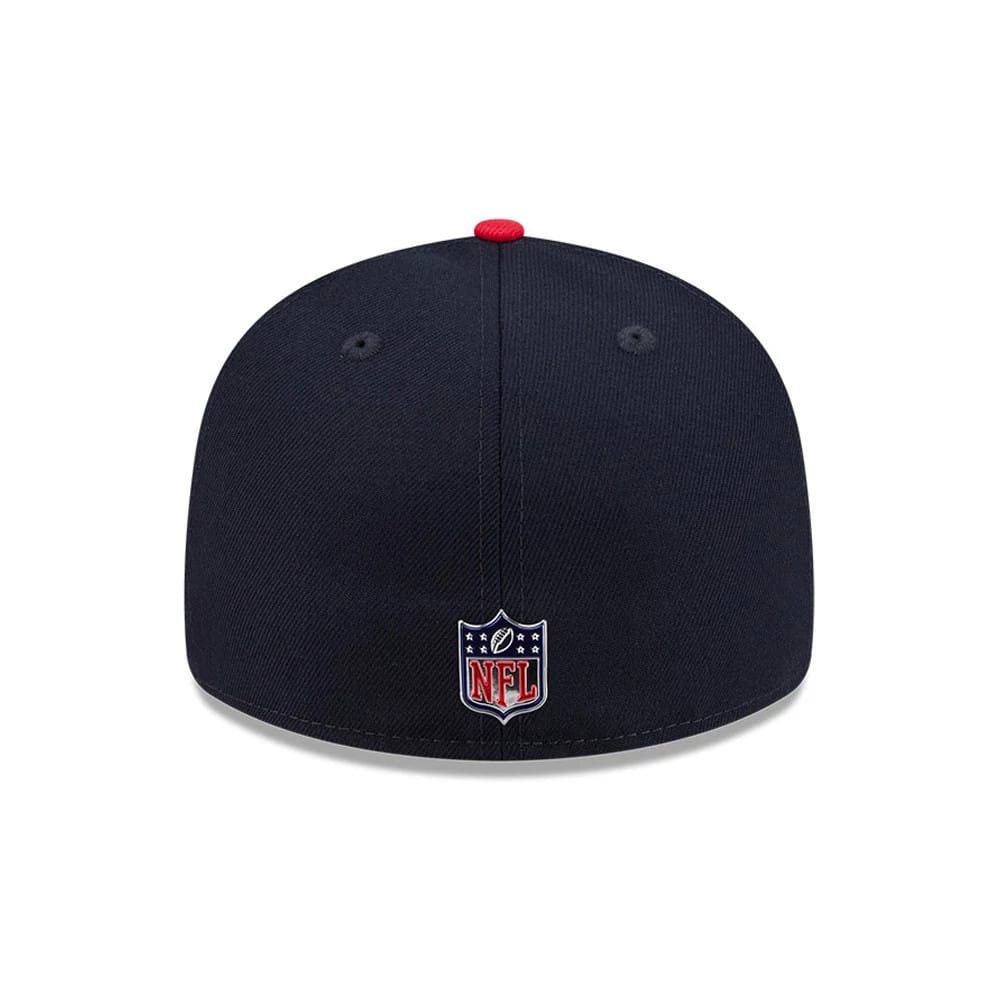 Pictured is this NFL Draft 2026 Houston Texans 59FIFTY Fitted cap in navy. 5