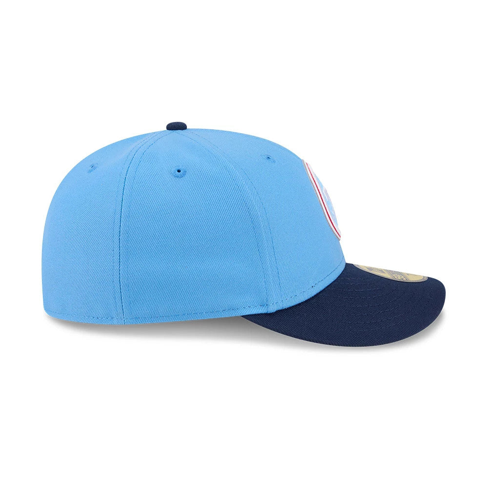 Pictured is this NFL Draft 2026 Tennessee Titans 59FIFTY Fitted cap in Blue. 7