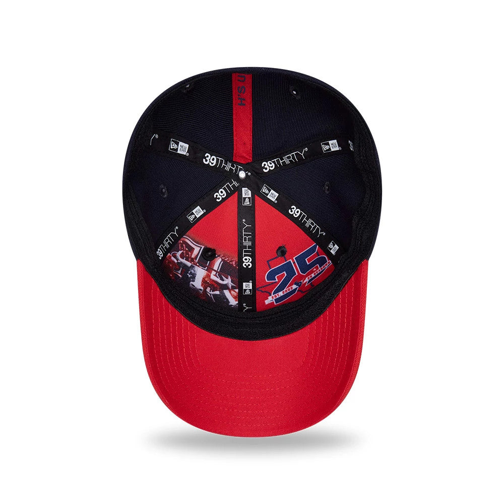 Pictured is this NFL Draft 2026 Houston Texans 39THIRTY M-Crown Stretch Fit cap in navy. 7