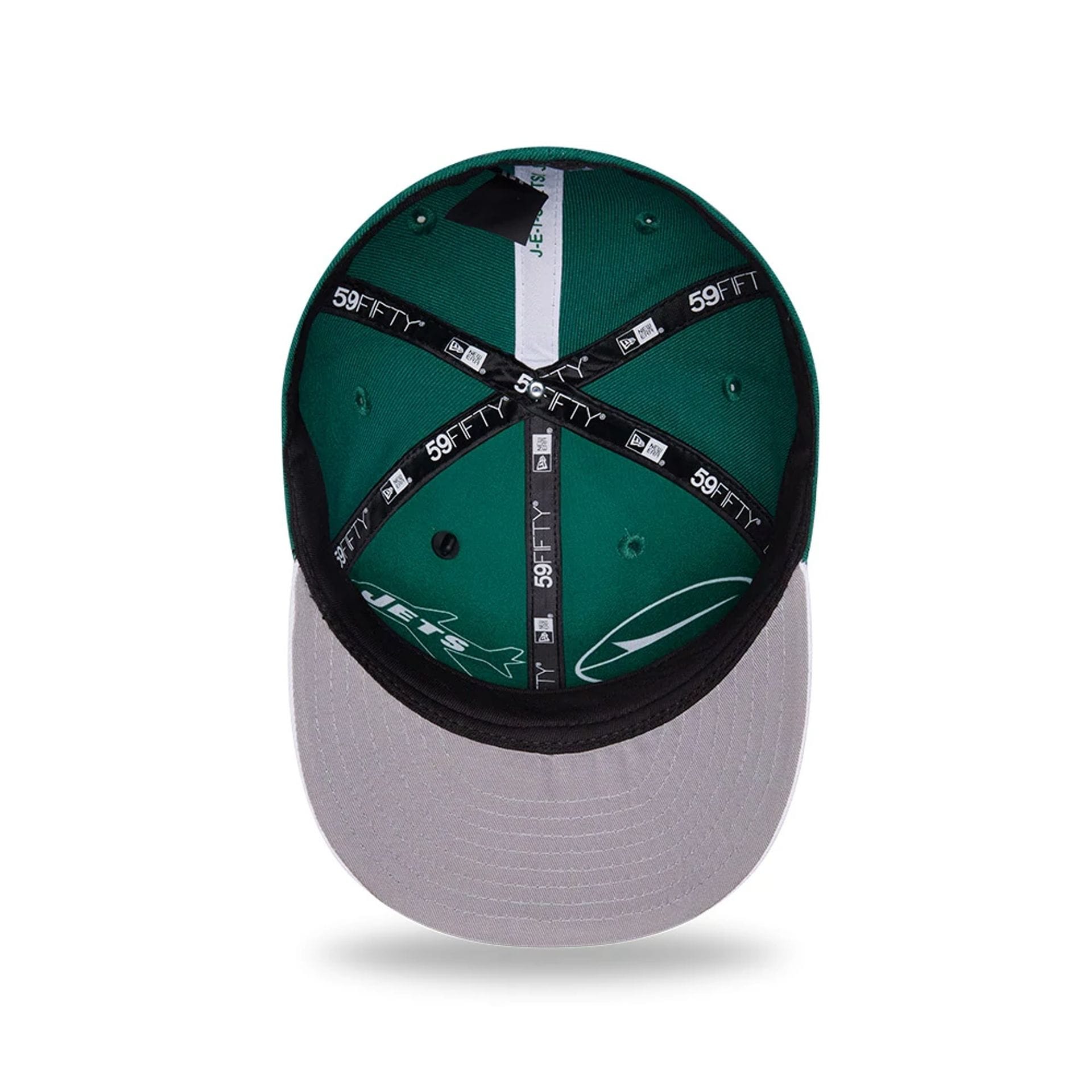 Pictured is this NFL Draft 2026 New York Jets 59FIFTY Fitted cap in green. 2