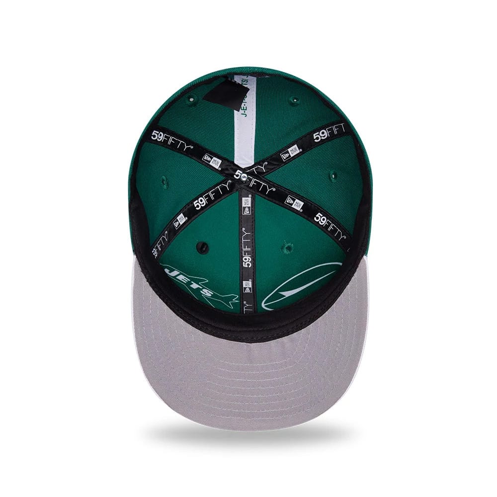 Pictured is this NFL Draft 2026 New York Jets 59FIFTY Fitted cap in green. 2