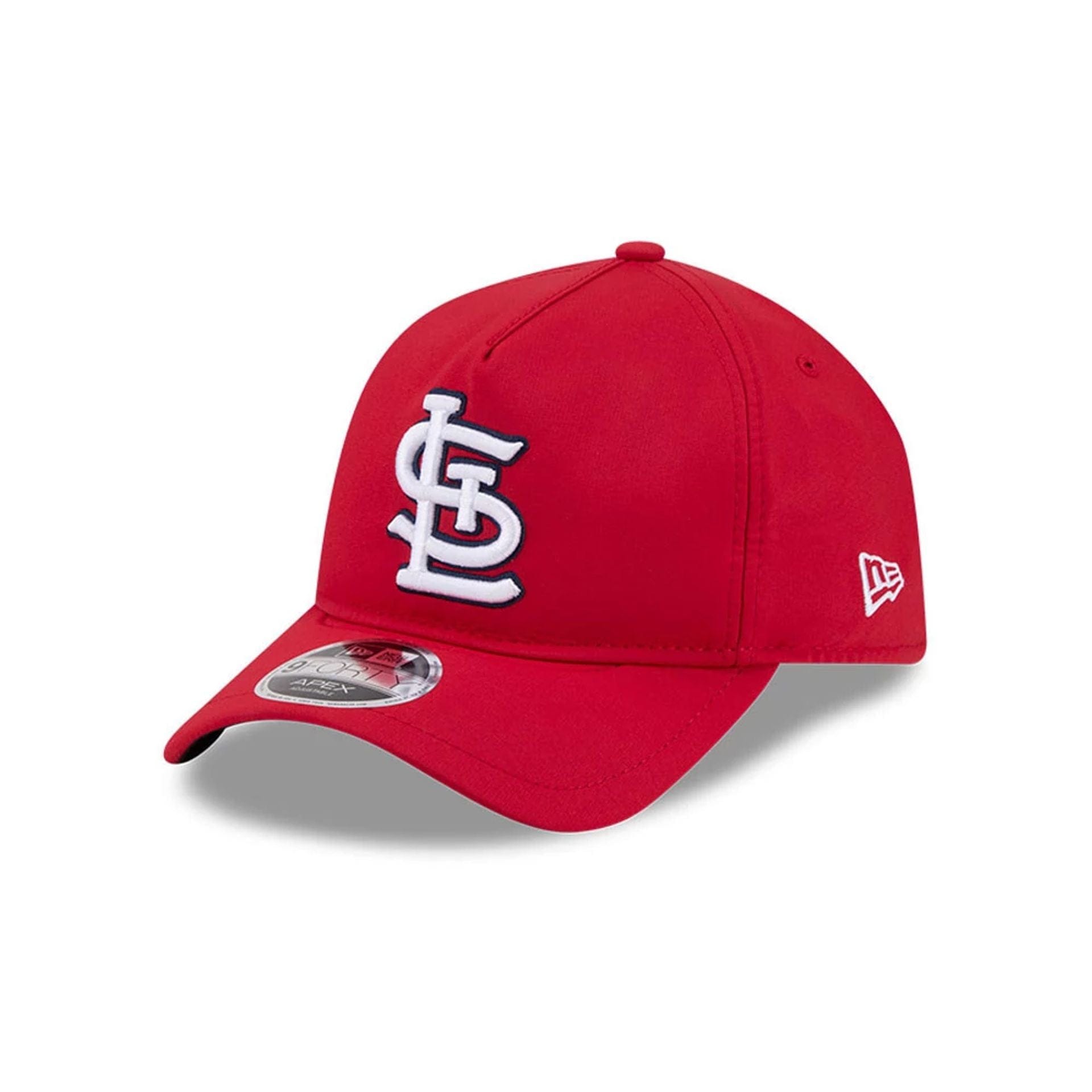 Pictured is this MLB Quickstrike St. Louis Cardinals 9FORTY Apex cap in red. 1