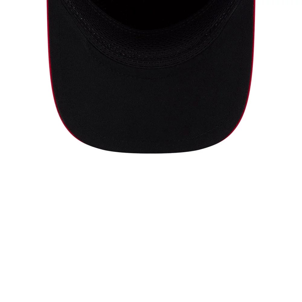 Pictured is this MLB Quickstrike Washington Nationals 9FORTY Apex cap in red. 2