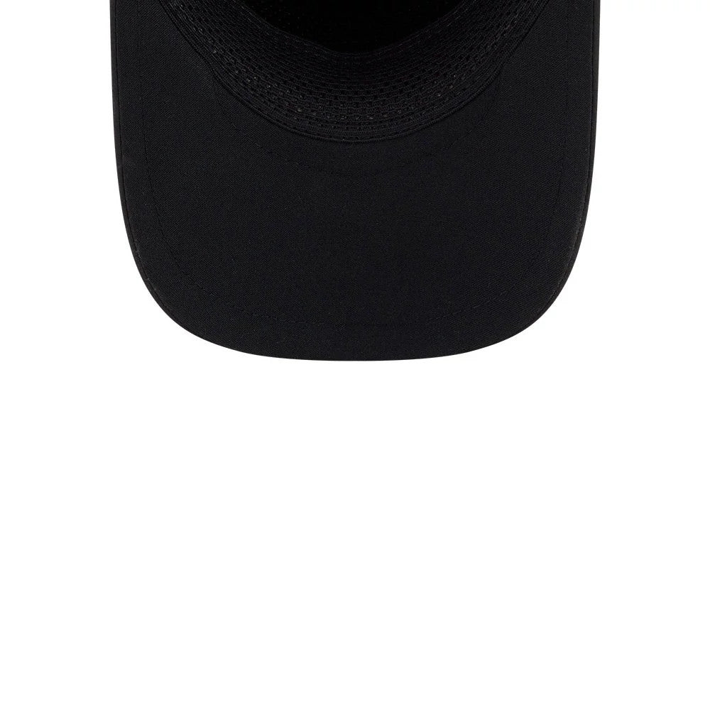 Pictured is this MLB Quickstrike Chicago White Sox 9FORTY Apex cap in black on black. 7