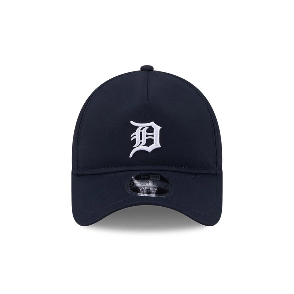Pictured is this MLB Quickstrike Detroit Tigers 9FORTY Apex cap in navy. 2