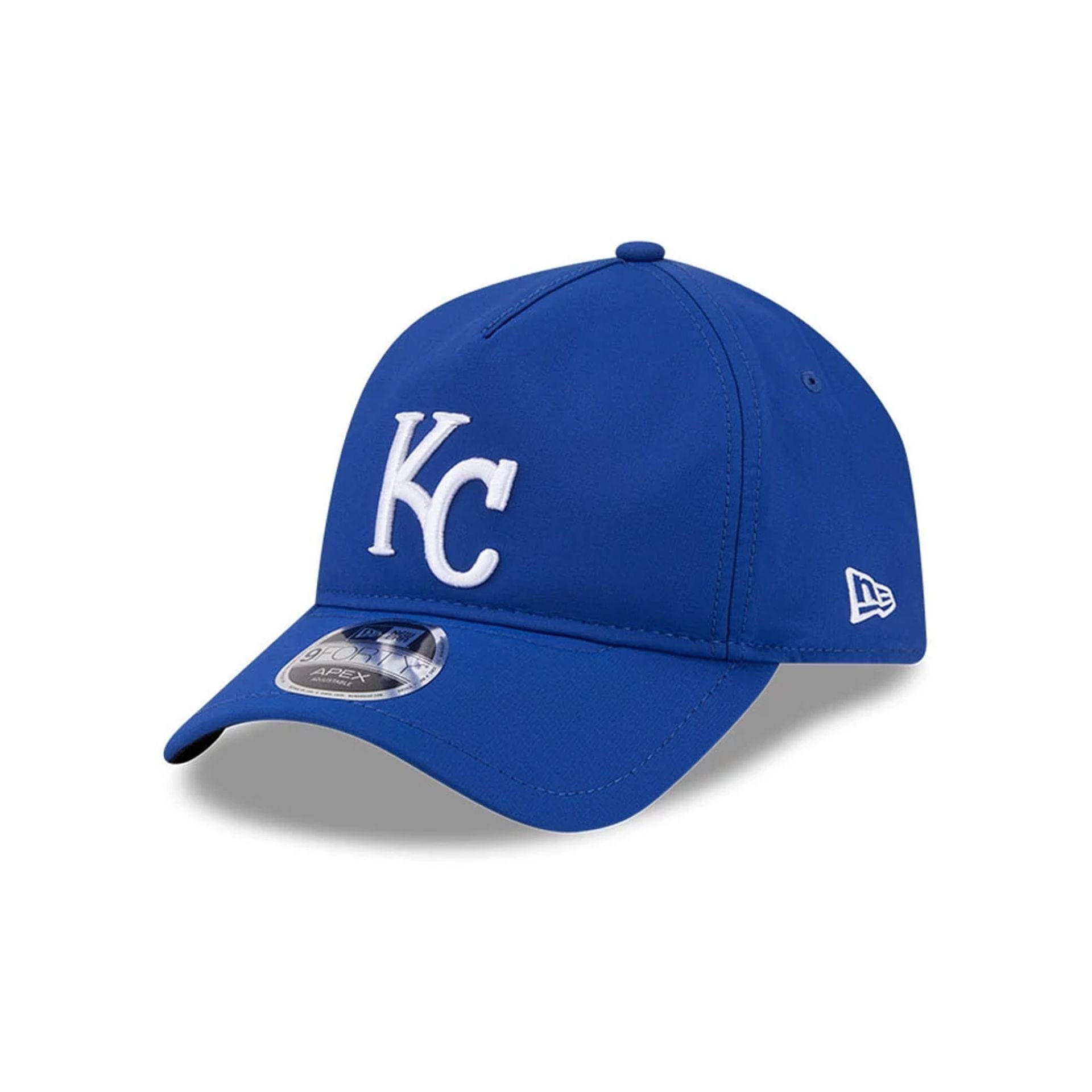 Pictured is this MLB Quickstrike Kansas City Royals 9FORTY Apex cap in blue. 1