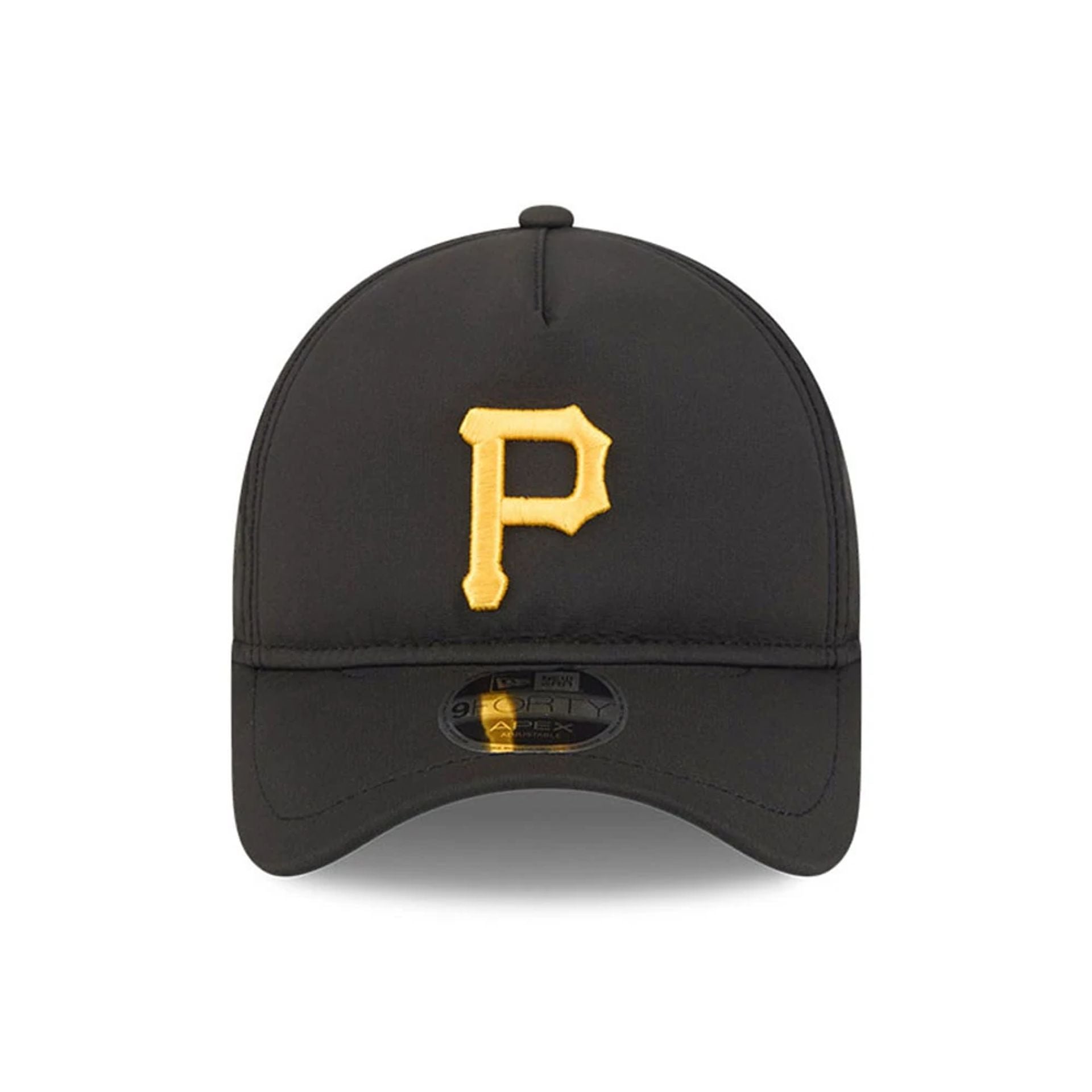 Pictured is this MLB Quickstrike Pittsburgh Pirates 9FORTY Apex cap in black. 2