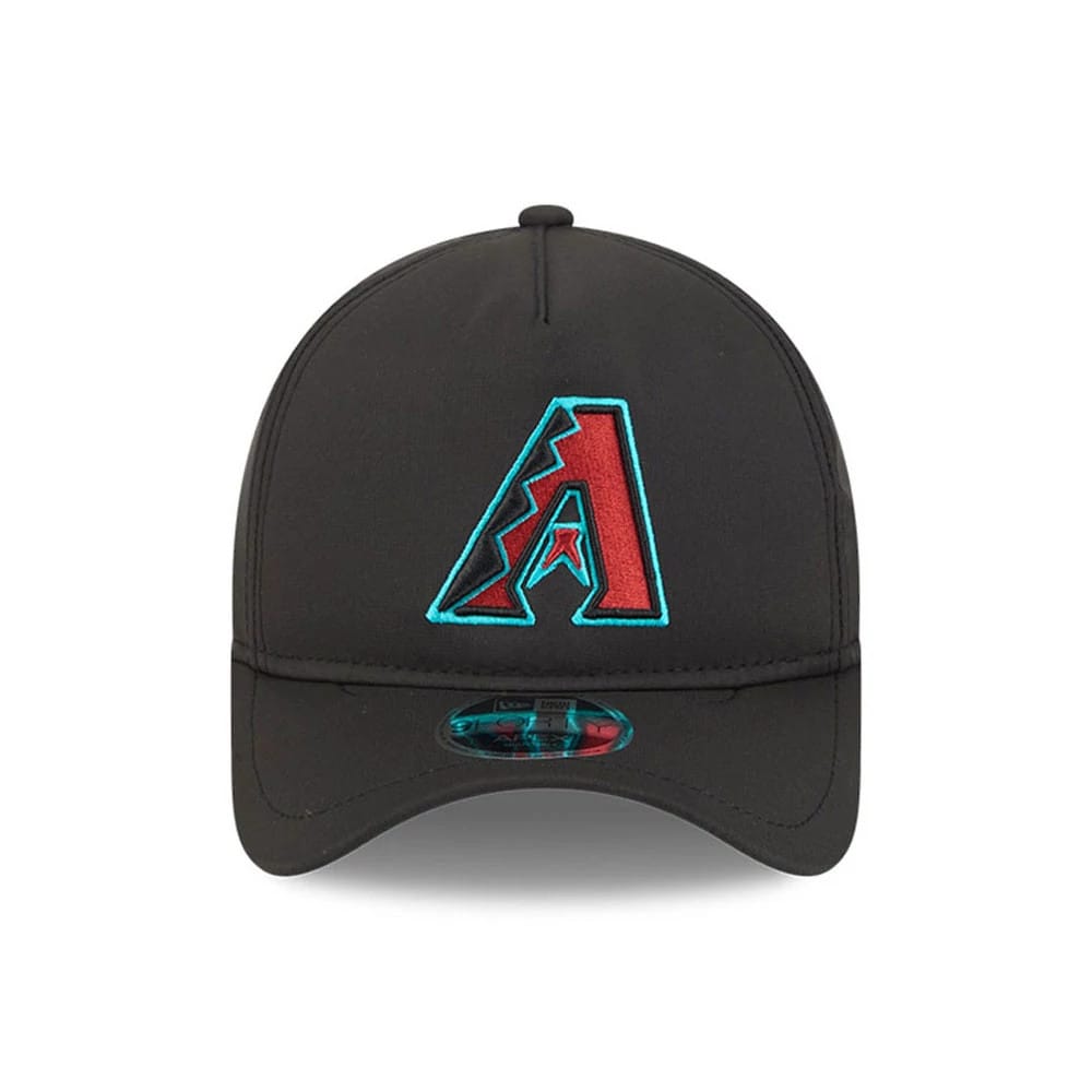 Pictured is this MLB Quickstrike Arizona Diamondbacks 9FORTY Apex cap in black. 2