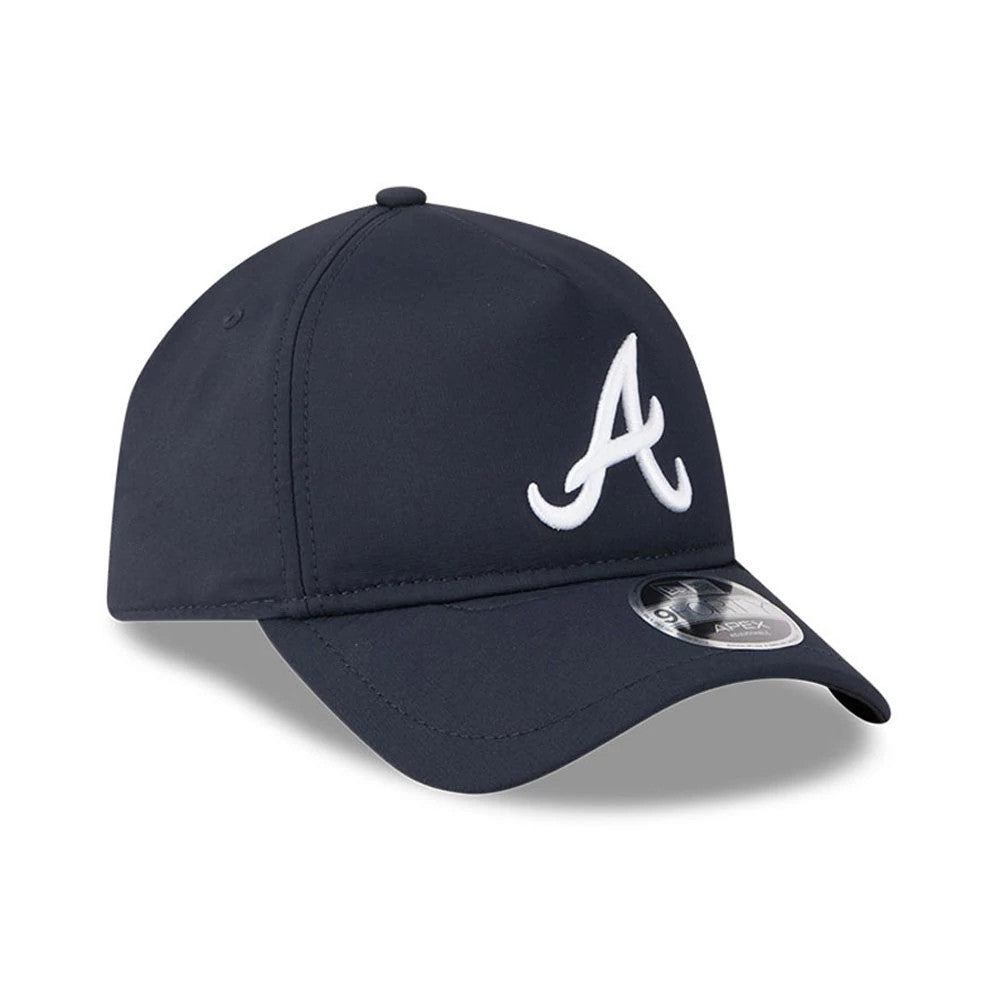 Pictured is this MLB Quickstrike Atlanta Braves 9FORTY Apex cap in navy. 3