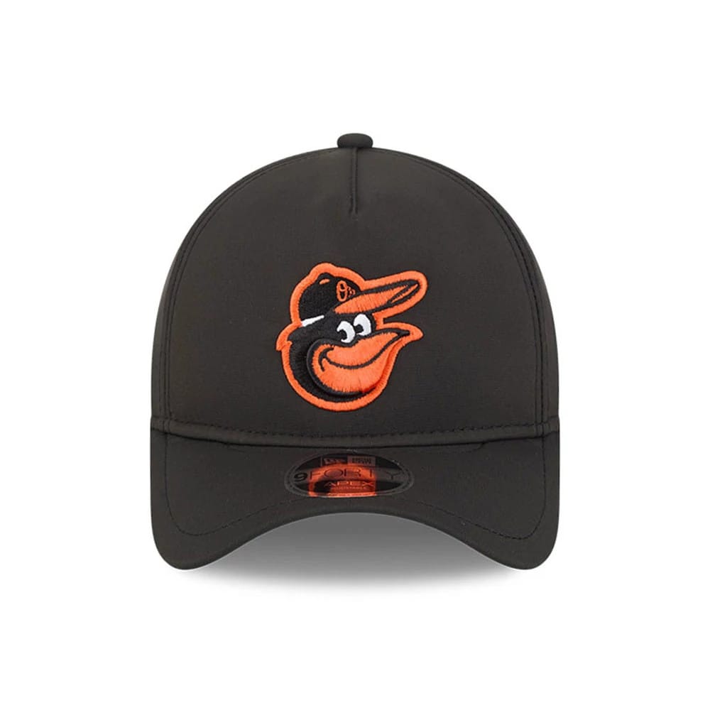 Pictured is this MLB Quickstrike Baltimore Orioles 9FORTY Apex cap in black. 2
