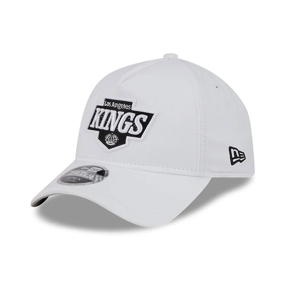 Pictured is this NHL Quickstrike LA Kings 9FORTY Apex cap in white. 1
