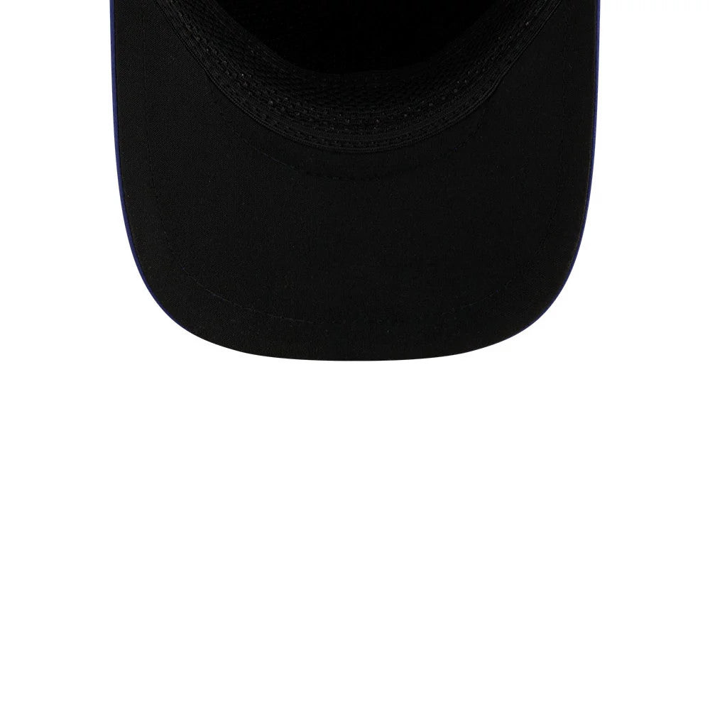 Pictured is this MLB Quickstrike Dodgers 9FORTY Apex cap in dark blue. 2