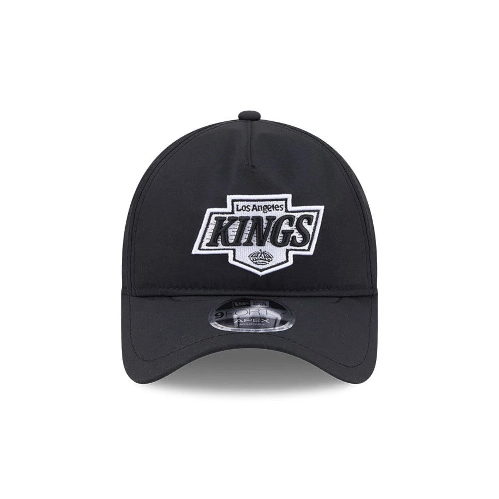 Pictured is this NHL Quickstrike LA Kings 9FORTY Apex cap in black. 2