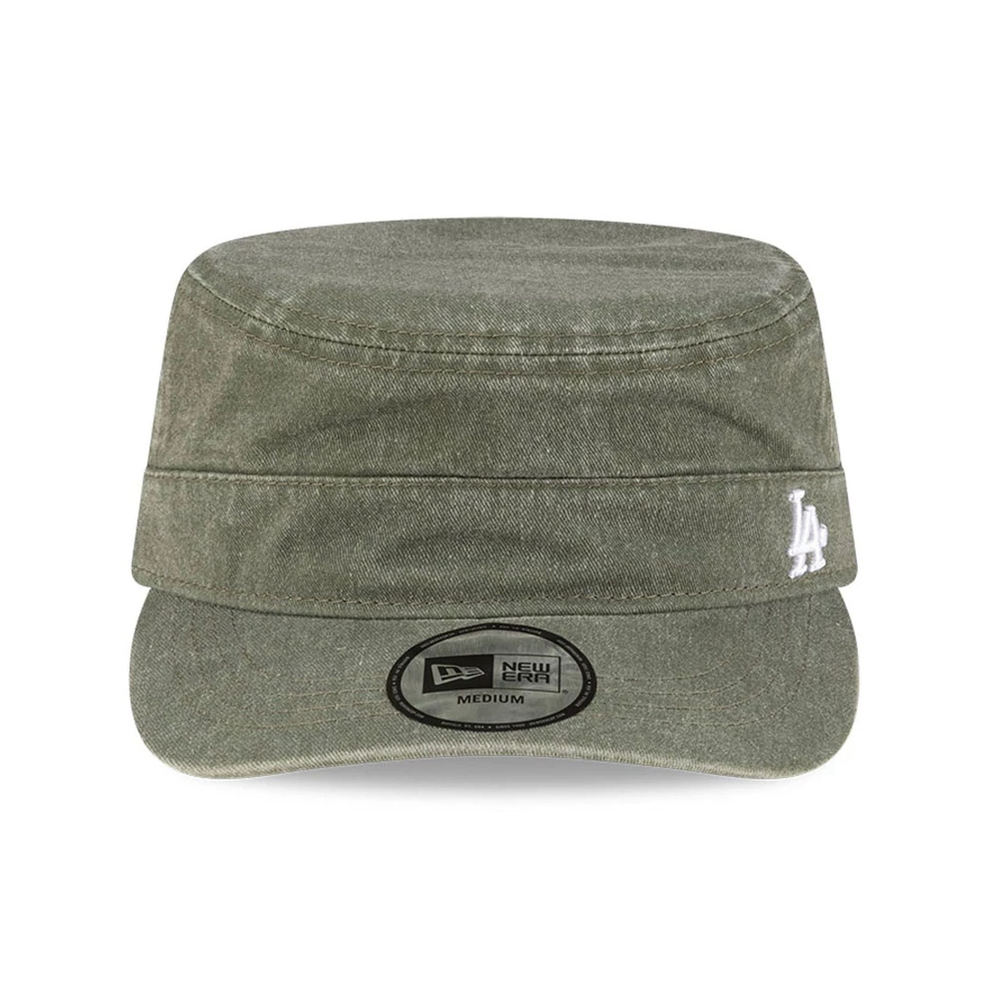 Pictured is this MLB Military Quickstrike LA Dodgers Military cap in green. 2