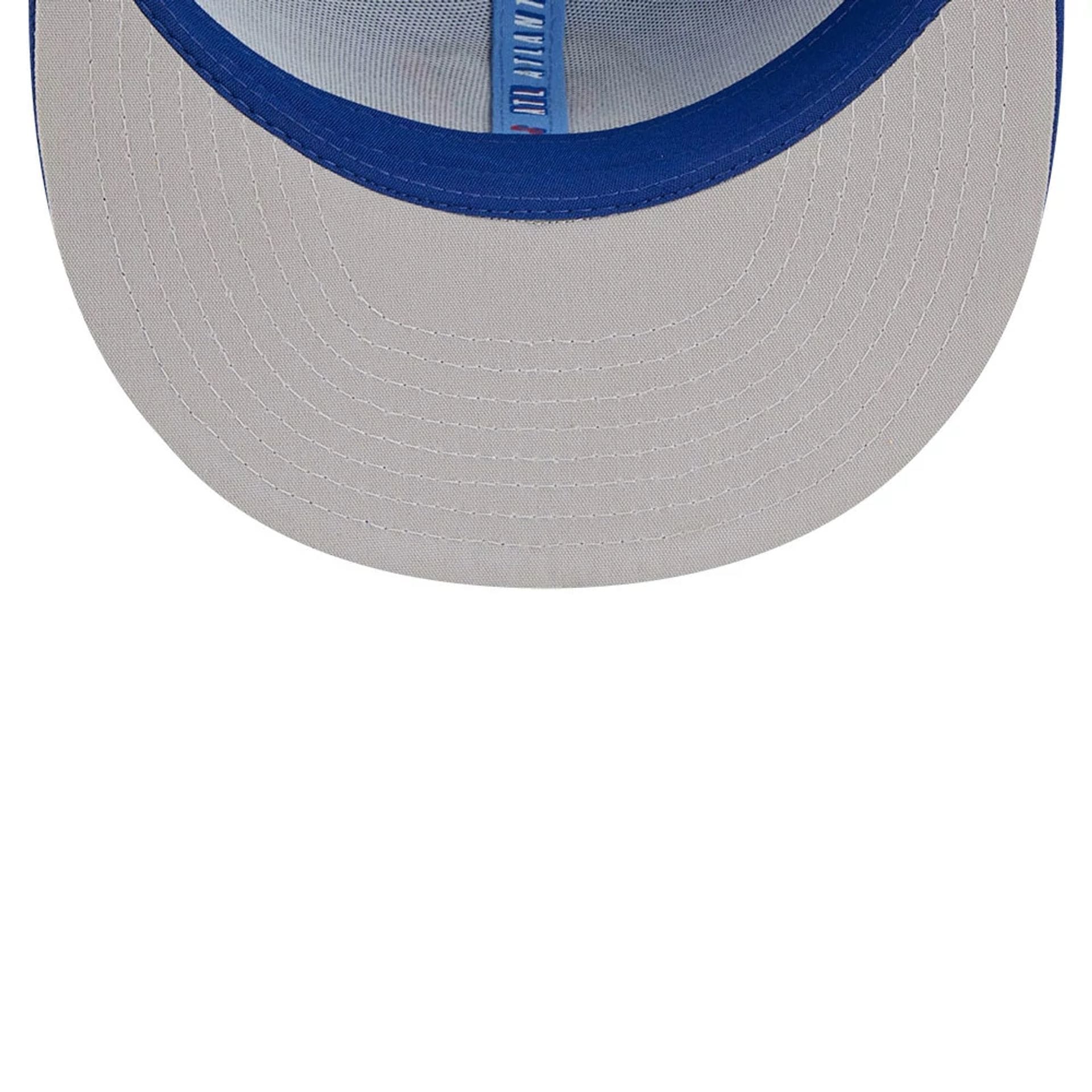 Pictured is this MLB City Connect Atlanta Braves 9FIFTY Snapback cap in Blue. 2