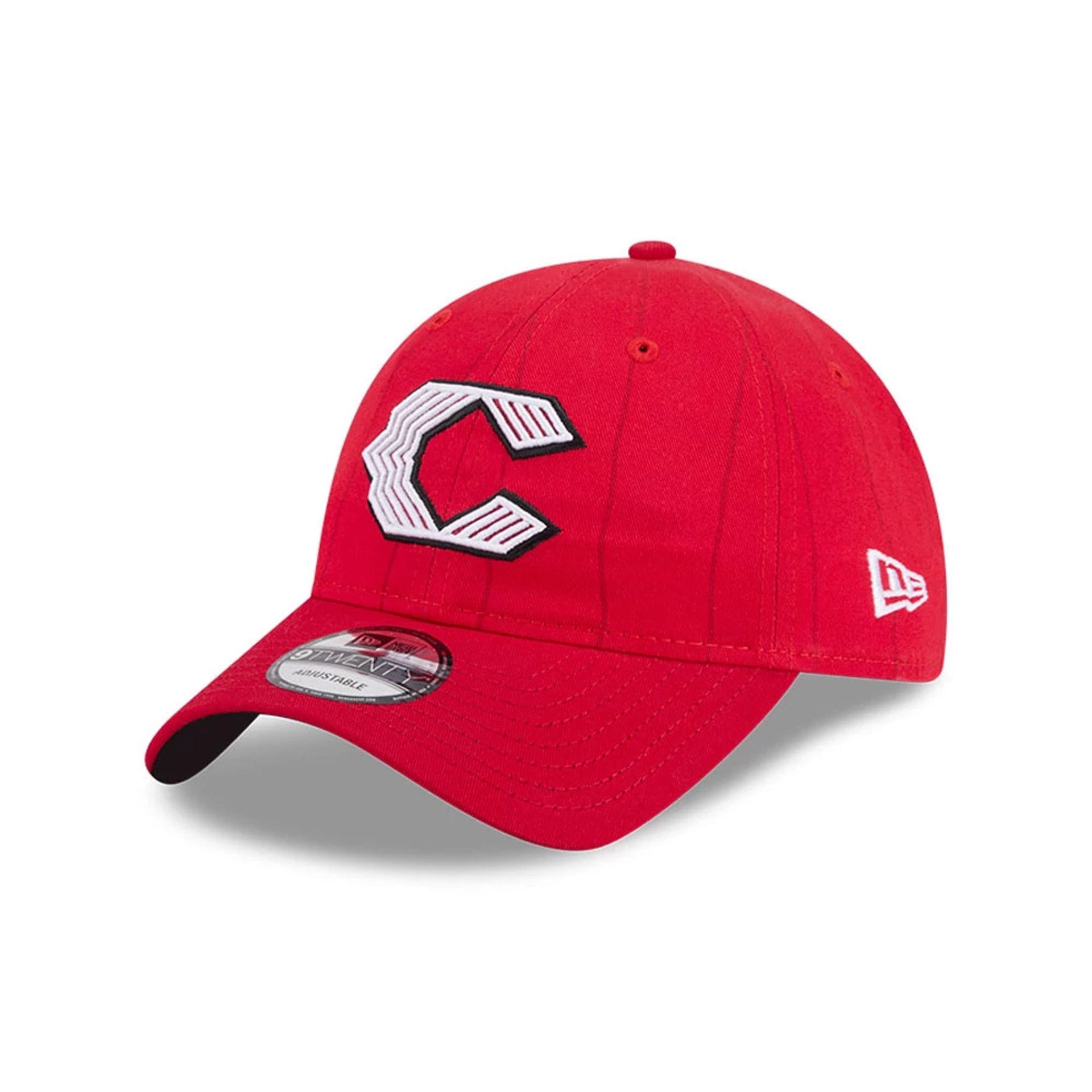 Pictured is this MLB City Connect Cincinnati Reds 9TWENTY cap in Red. 1
