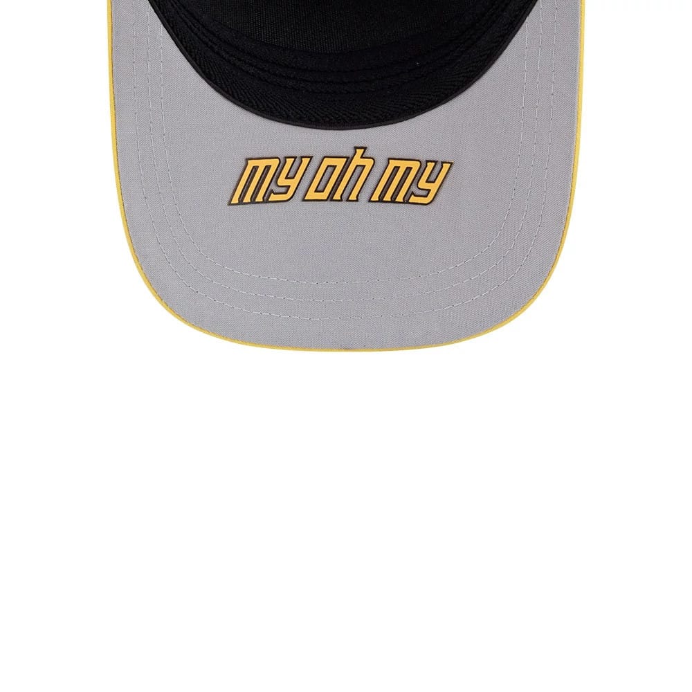 Pictured is this MLB City Connect Seattle Mariners 39THIRTY M-Crown A-Frame Stretch Fit cap in Black. 2