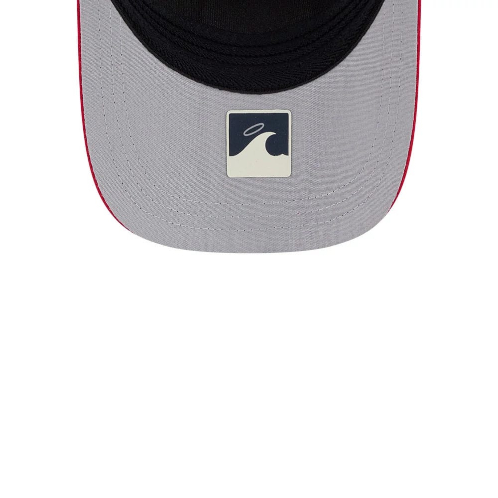 Pictured is this MLB City Connect LA Angels 39THIRTY M-Crown A-Frame Stretch Fit cap in navy. 2