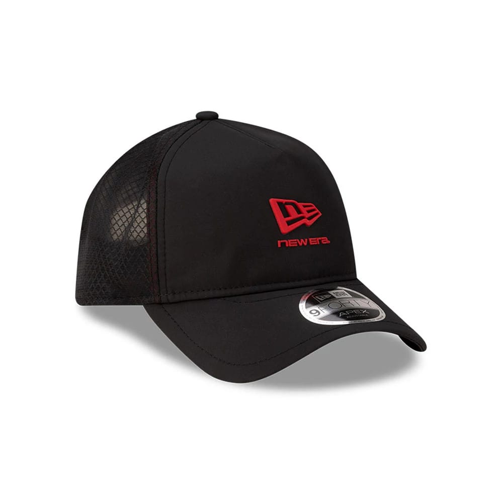 Pictured is this New Era 9FORTY Apex cap in black. 4