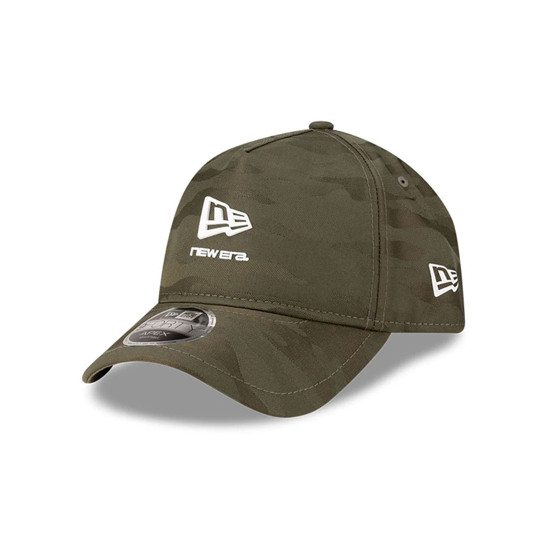 Pictured is this New Era 9FORTY Apex cap in green. 1