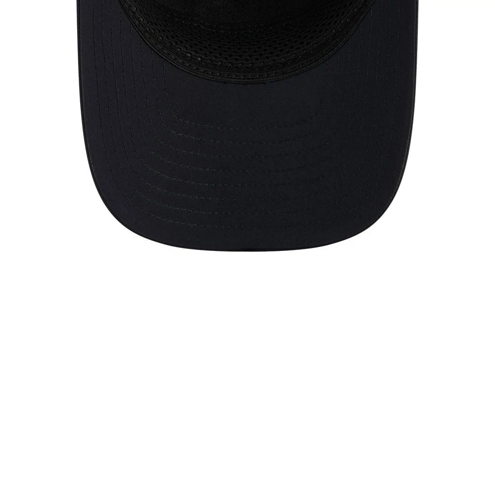 Pictured is this MLB Batting Practice 2026 Detroit Tigers 9FORTY M-Crown A-Frame Adjustable cap in navy. 7
