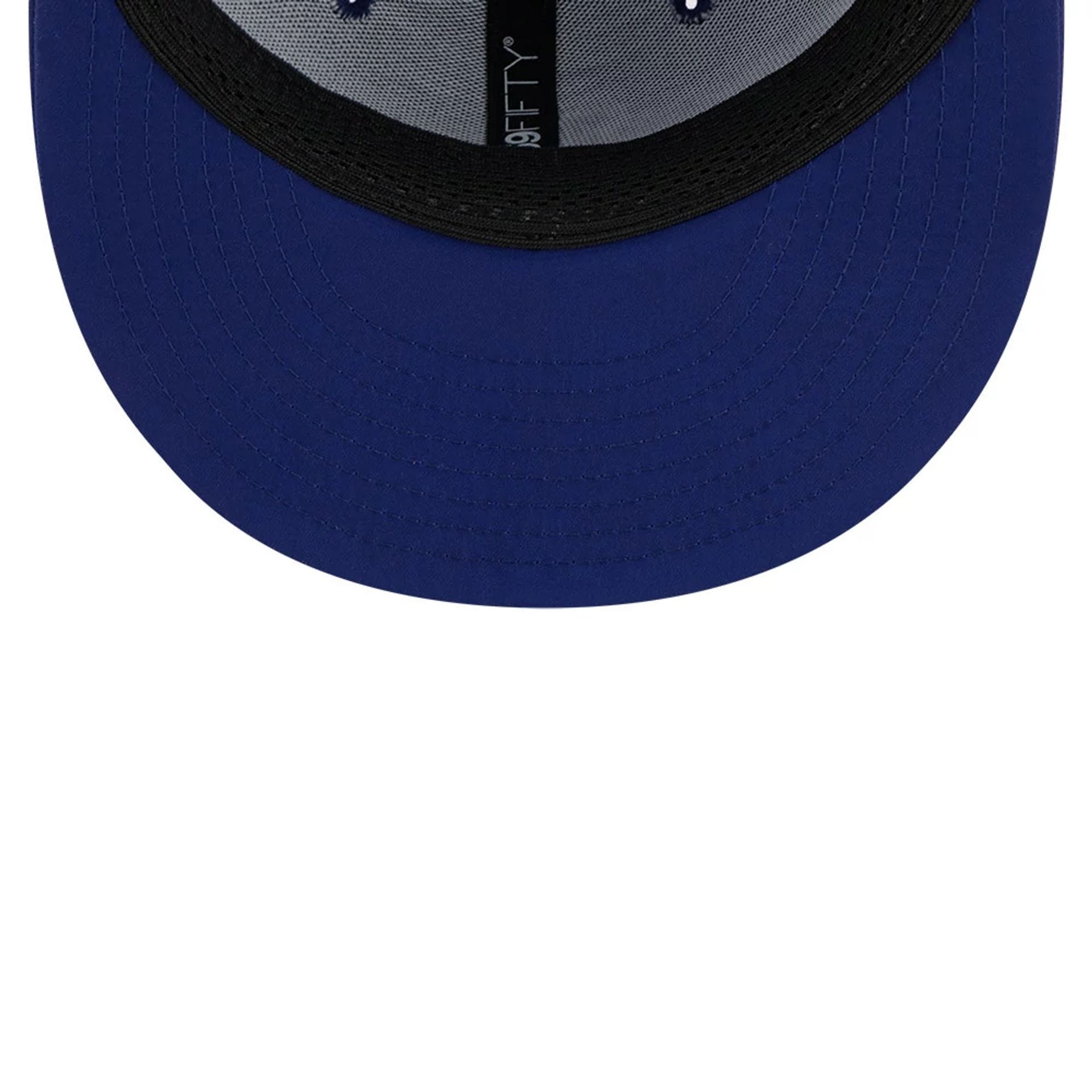 Pictured is this MLB Batting Practice 2026 LA Dodgers 59FIFTY Fitted cap in dark blue. 2