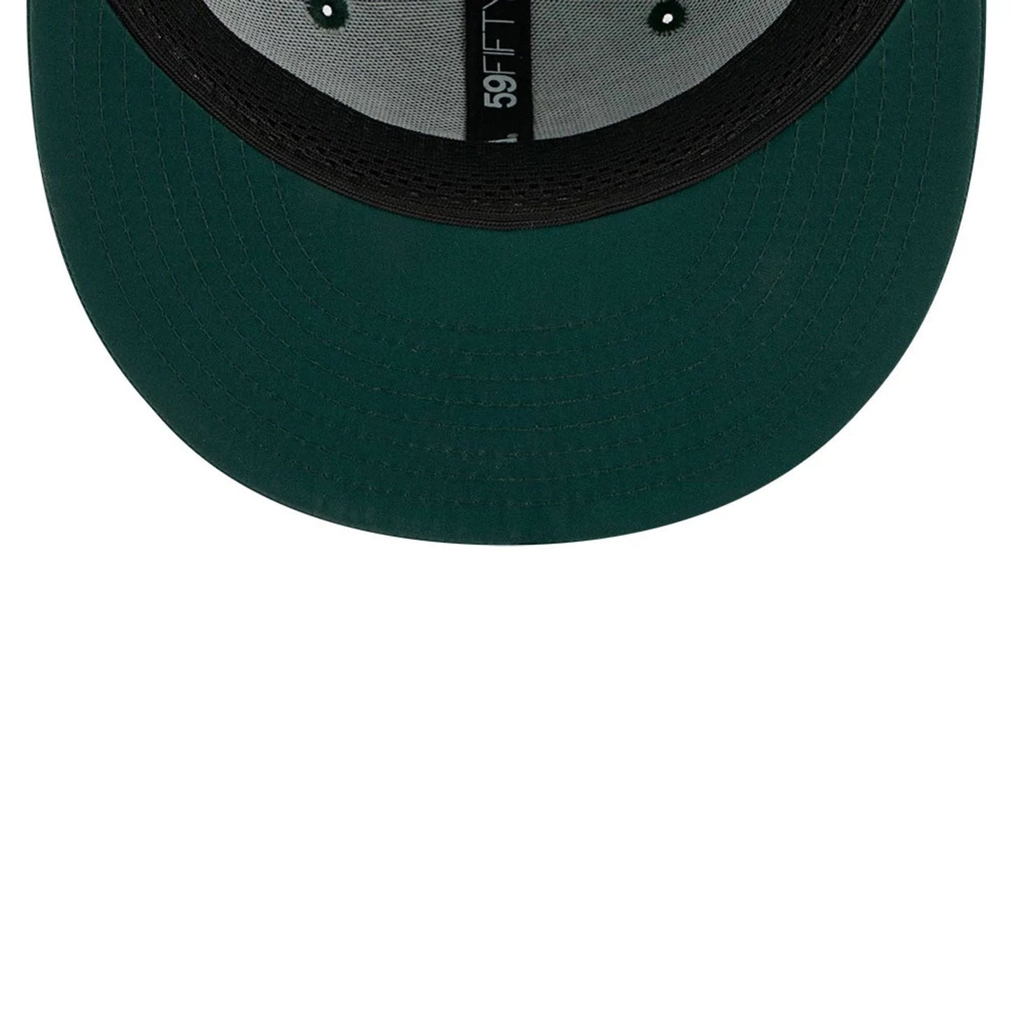 Pictured is this MLB Batting Practice 2026 Athletics 59FIFTY Fitted cap in dark green. 7