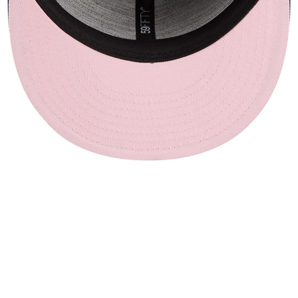 Pictured is this WBC Classical Script Netherlands Retro Crown 59FIFTY Fitted cap in Navy. 2